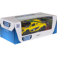 Автомодель TECHNODRIVE McLaren P1 1:24 Yellow (250943MLP1YW)