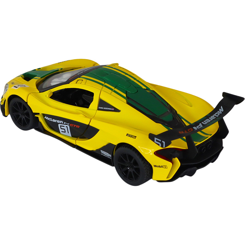 Автомодель TECHNODRIVE McLaren P1 1:24 Yellow (250943MLP1YW) Вид модели автомобиль