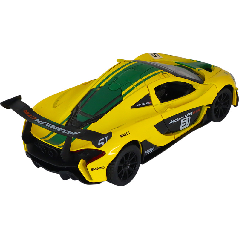Автомодель TECHNODRIVE McLaren P1 1:24 Yellow (250943MLP1YW) Марка авто McLaren