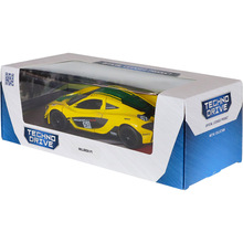 Автомодель TECHNODRIVE McLaren P1 1:24 Yellow (250943MLP1YW)