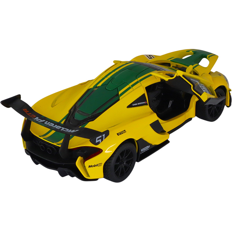 Изображение Автомодель TECHNODRIVE McLaren P1 1:24 Yellow (250943MLP1YW)