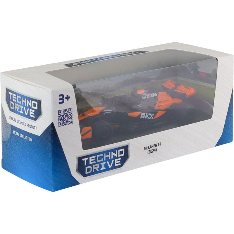 В Фокстрот Автомодель TECHNODRIVE McLaren F1 2024 1:43 Orange (250945MLF1)