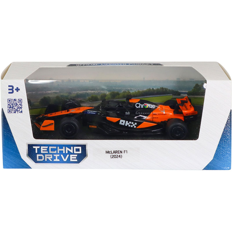 В Украине Автомодель TECHNODRIVE McLaren F1 2024 1:43 Orange (250945MLF1)