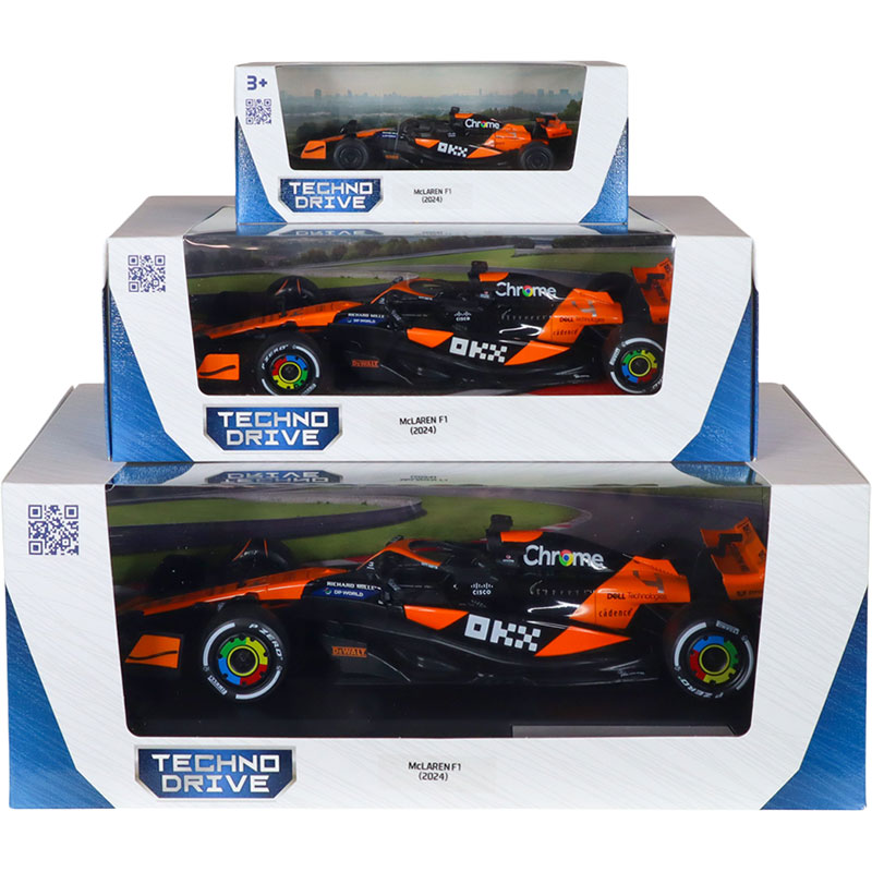 Обзор Автомодель TECHNODRIVE McLaren F1 2024 1:43 Orange (250945MLF1)