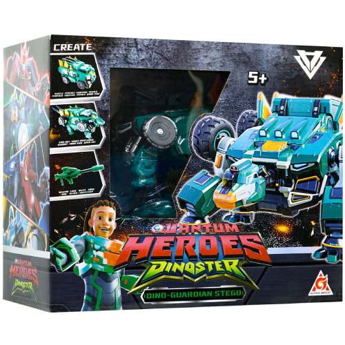 Динозавр-трансформер DINOSTER Мега Діно-Гардіан Стего (EU580807) Вид іграшкової машини трансформер