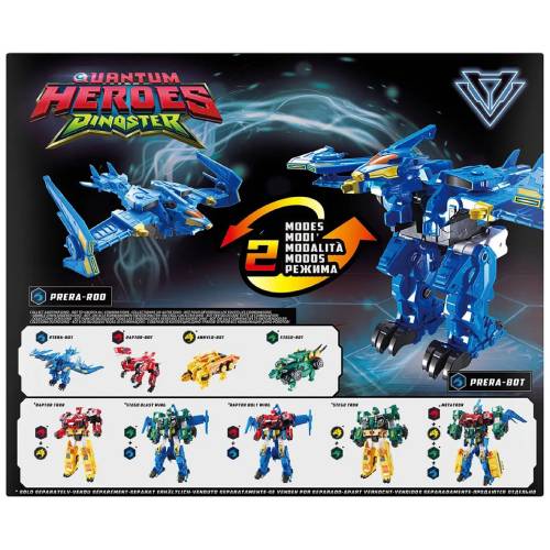 Внешний вид Динозавр-трансформер DINOSTER Мега Дино-Петрол Птера Винг (EU580808)