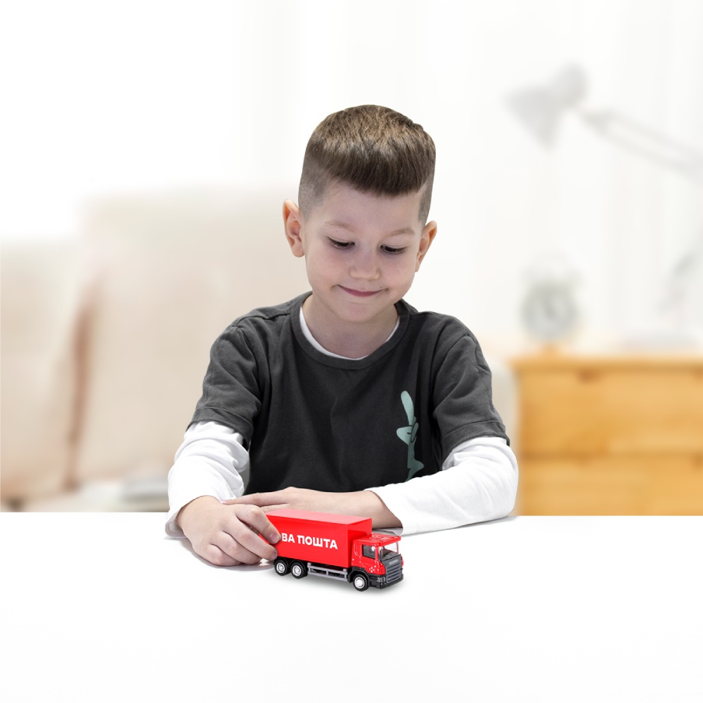 В Фокстрот Автомодель TechnoDrive Scania Новая почта (250414U)