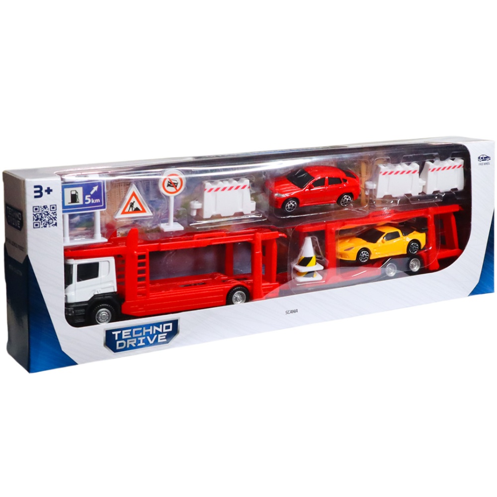 Игровой набор TECHNODRIVE Автоперевозчик Scania (250415U) Марка авто Scania