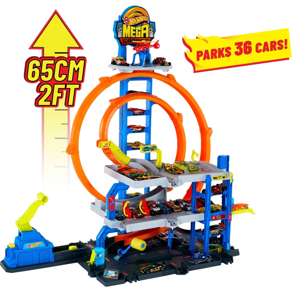 Игровой набор Hot Wheels City Гараж с мега петлей (JBM74) Возраст от 4 лет 