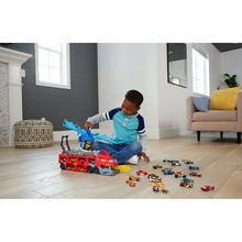 Игровой набор Hot Wheels City Транспортер-трансформер Два дракона (JBM72)