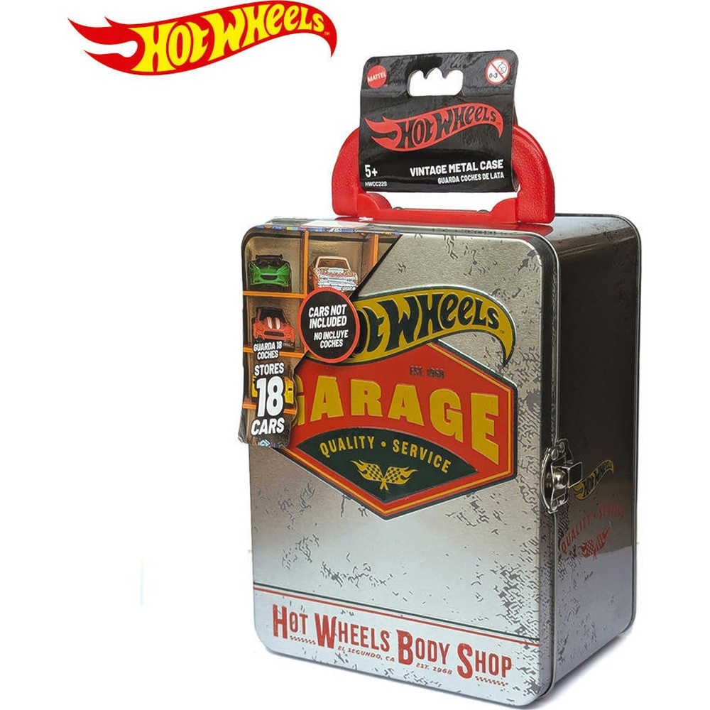 Контейнер Hot Wheels на 18 машинок Silver (HWCC22S) Вік від 5 років