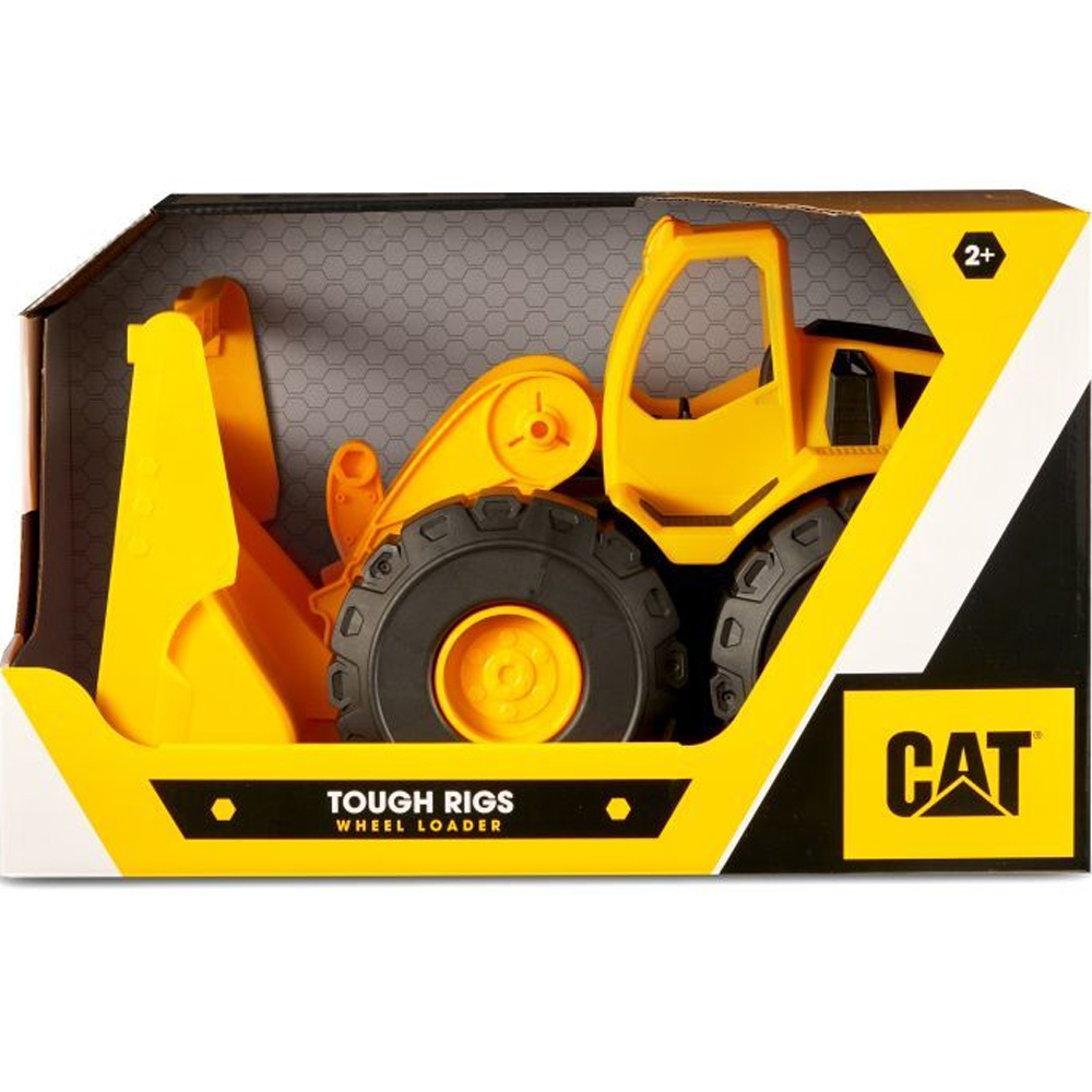 Машинка FUNRISE Бульдозер CAT 38см (82033) Матеріал пластик