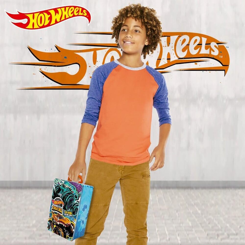 Внешний вид Контейнер HOT WHEELS для хранения Monster trucks (HWCC21)