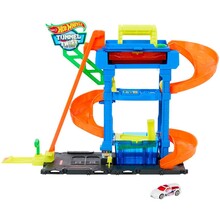 Автотрек WHEELS City Автомойка Бешеные виражи (HTN80)