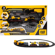 Железная дорога FUNRISE CAT с мини-техникой Строительный экспресс (82949)