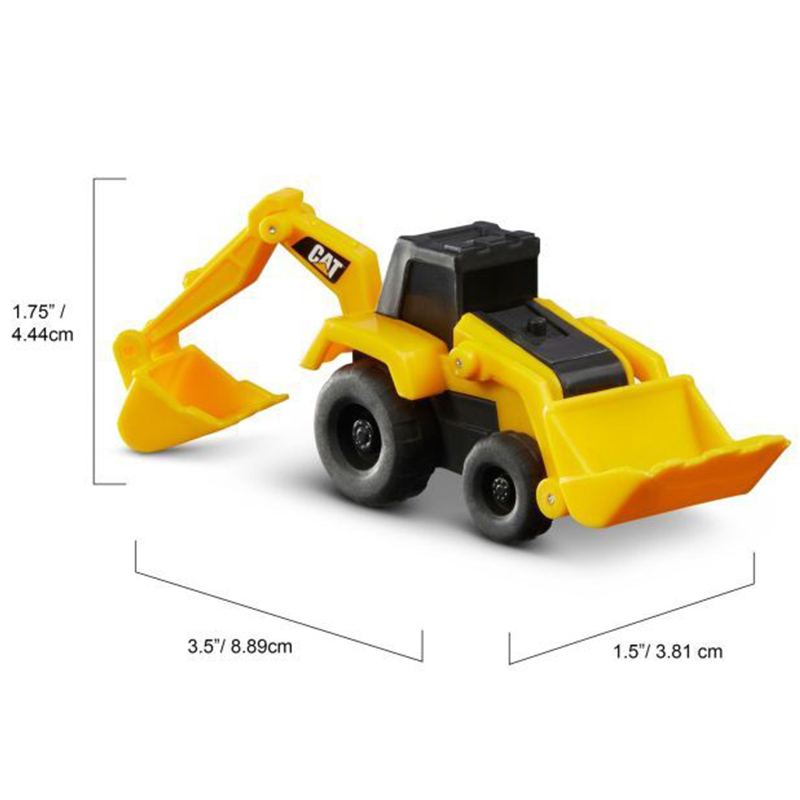Набір міні-техніки FUNRISE CAT Екскаватор-навантажувач та бульдозер (82280) Розміри 80