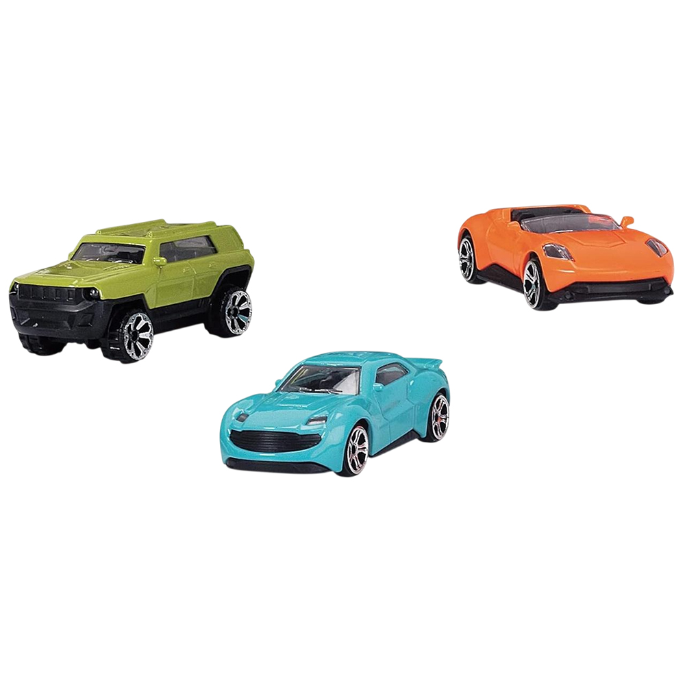 Ігровий набір DICKIE TOYS Трейлер перевізник авто 4 машинки з аксесуарами 43 см (3747007) Вид моделі автомобіль