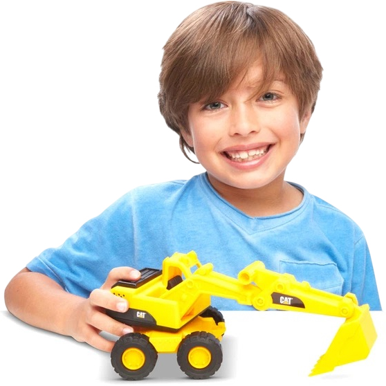 Экскаватор FUNRISE CAT Мини-строительная техника 17 см (82015F) Материал пластик