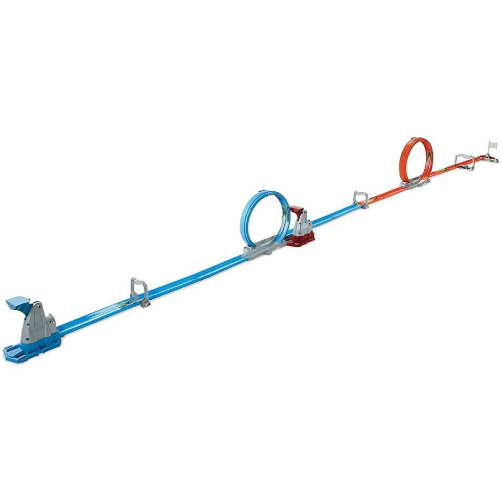 Автотрек HOT WHEELS Портативный Двойная петля (GFH85) Возраст от 5 лет 