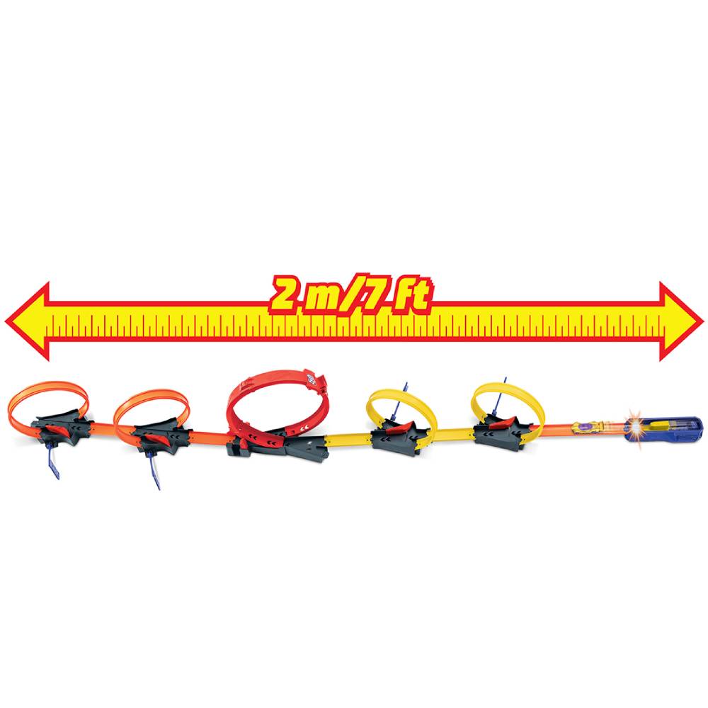 Автотрек HOT WHEELS Неймовірні трюки у петлях (HDR83) Вага 1.5