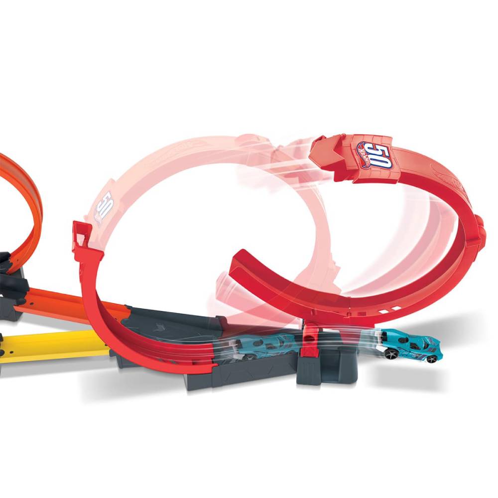 Автотрек HOT WHEELS Неймовірні трюки у петлях (HDR83) Матеріал пластик