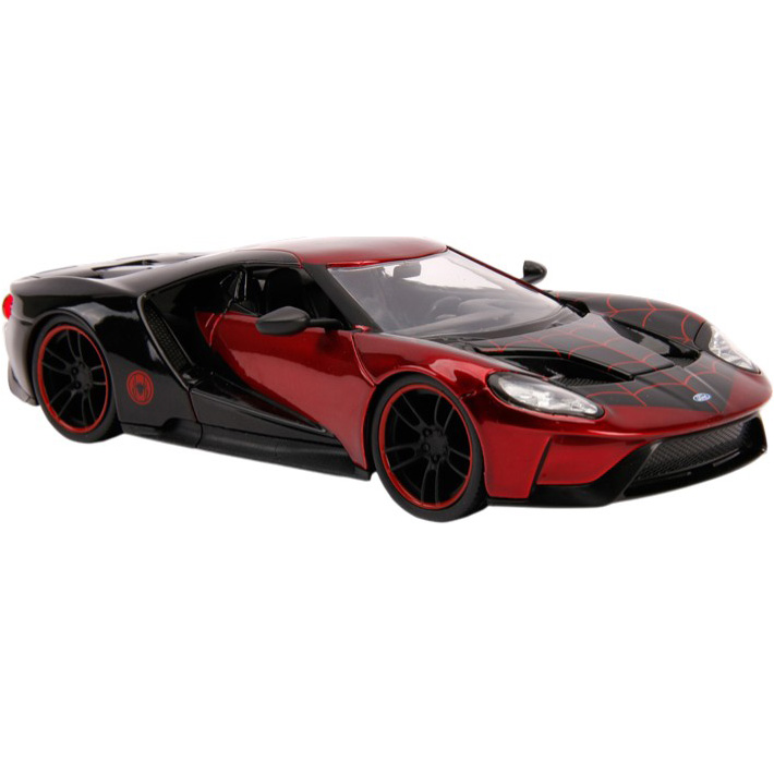 Фото Автомодель JADA Spider-Man Форд GT металевий із фігуркою Майлза Моралеса 1:24 (253225008)