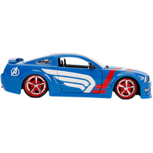 Автомодель JADA Месники Форд Мустанг GT із фігуркою Капітана Америка 1:24 (253225007)