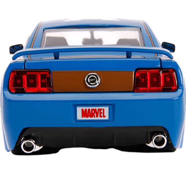 Зовнішній вигляд Автомодель JADA Месники Форд Мустанг GT із фігуркою Капітана Америка 1:24 (253225007)