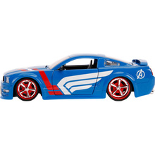 Автомодель JADA Месники Форд Мустанг GT із фігуркою Капітана Америка 1:24 (253225007)