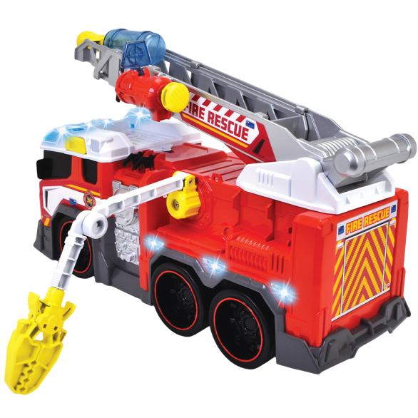 Пожежна машина Dickie Toys Борець з вогнем (3307000) Живлення 2 x AA