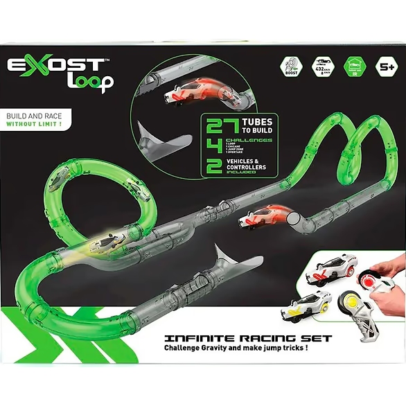 Автотрек SILVERLIT Exost Loop Бесконечность + 2 машинки (20232)