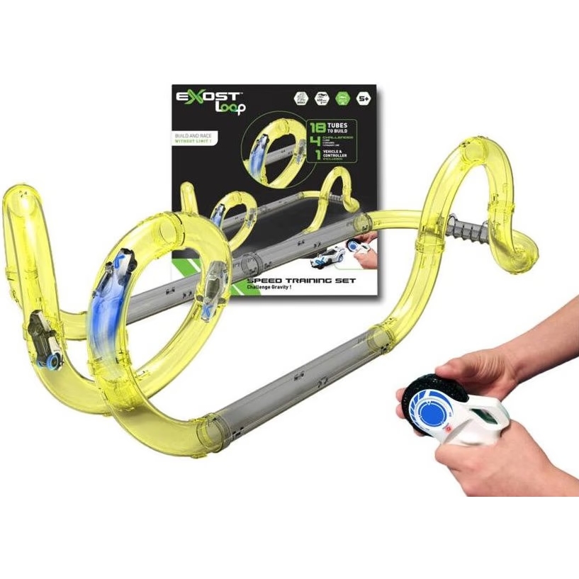 Автотрек SILVERLIT Exost Loop Скорость + машинка (20231) Материал пластик