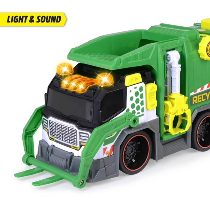Машинка DICKIE TOYS Спецтехніка Сміттєвоз з контейнером 41 см (3307001) Вік від 3 років