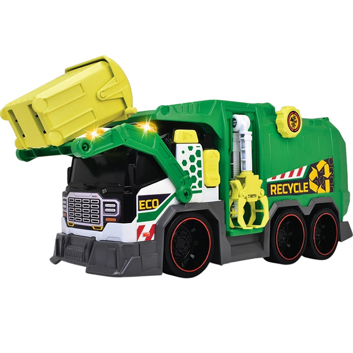 В інтернет магазині Машинка DICKIE TOYS Спецтехніка Сміттєвоз з контейнером 41 см (3307001)