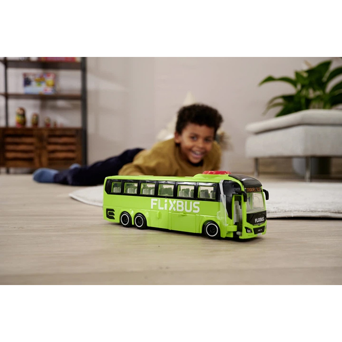 Заказать Машинка DICKIE TOYS Спецтехника Туристический автобус Flixbus 26,5 см (3744015)