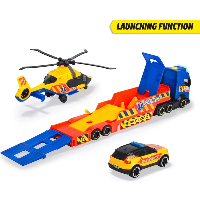 Фото Игровой набор DICKIE TOYS Транспортер спасательных служб (3717005)