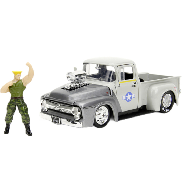 Автомодель JADA Уличный боец ​​Ford Пикап с фигуркой Гайла (253255057)