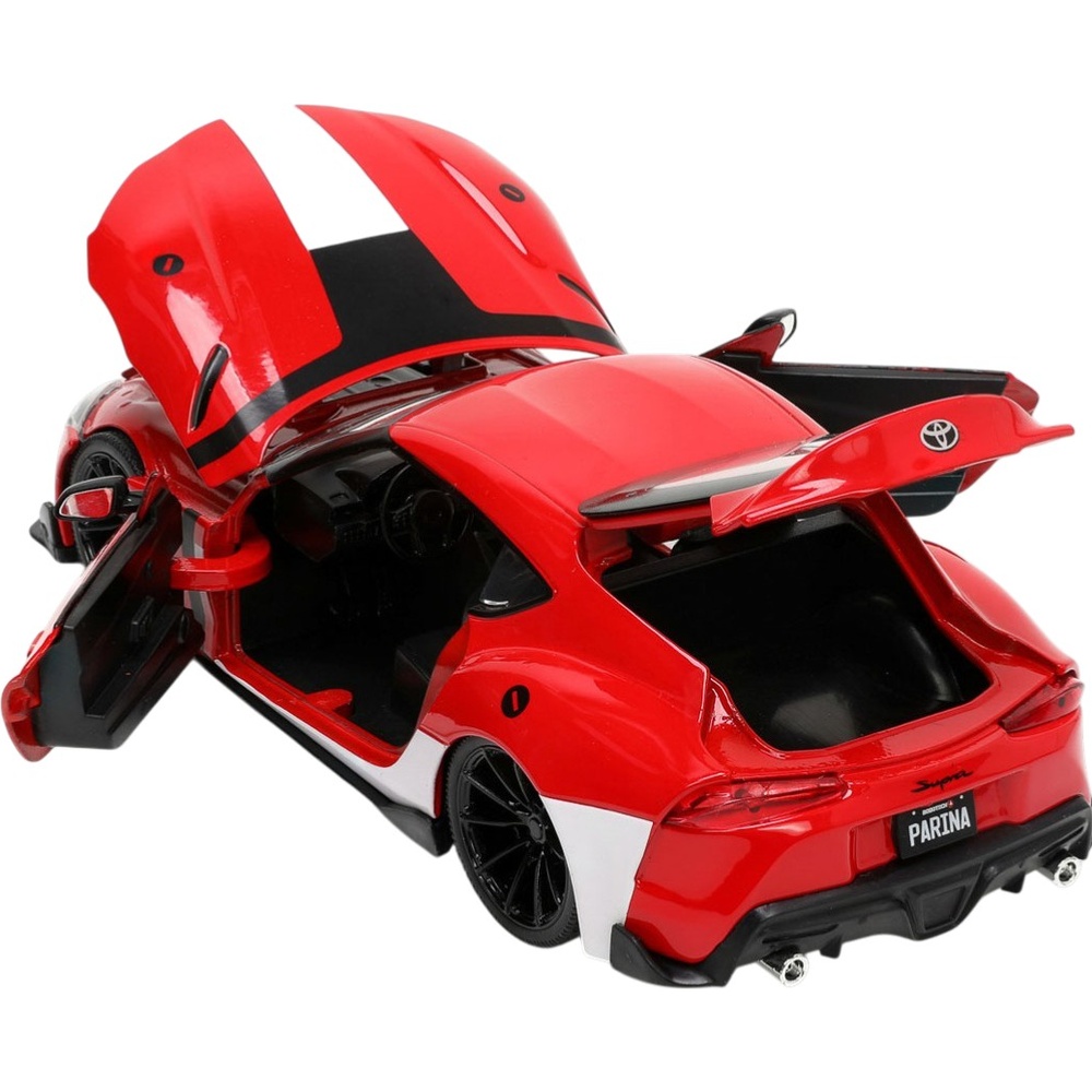 Машинка JADA Роботех Toyota Supra з фігуркою Мірії Стерлінг (253255053) Вид іграшкової машини автомобіль