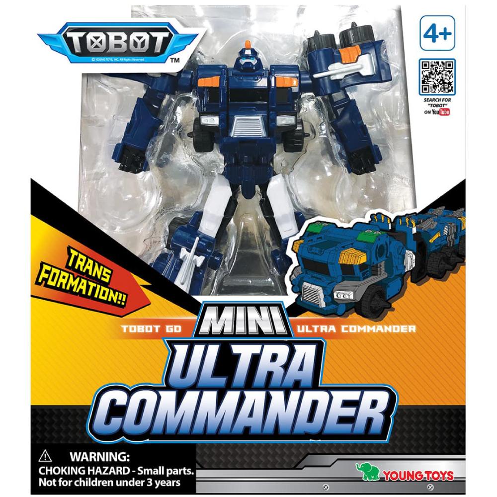 Трансформер TOBOT Детективи Галактики С2 міні Ультра Командер (301128) Матеріал пластик