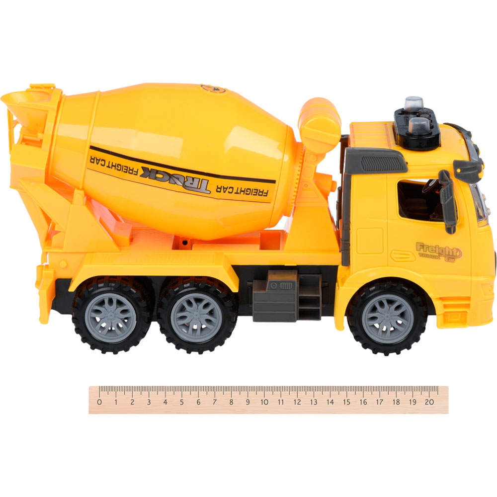 Бетономешалка желтая SAME TOY (98-612AUt-2) Возраст от 3 лет