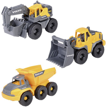 Ігровий набір DICKIE TOYS Спецтехніка Вольво 3 машини (3722015)