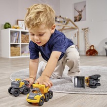 Ігровий набір DICKIE TOYS Спецтехніка Вольво 3 машини (3722015)