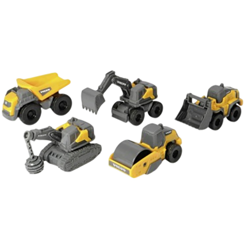 Игровой набор DICKIE TOYS Вольво Микроработники 5 машин (3722008) Возраст от 3 лет