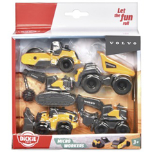 Игровой набор DICKIE TOYS Вольво Микроработники 5 машин (3722008)