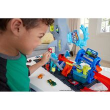 Автотрек HOT WHEELS City Автомойка Суперакула (HTN82)