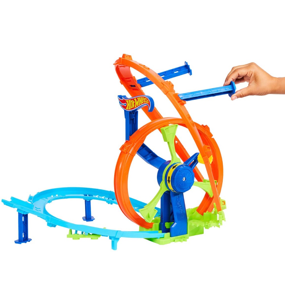 Автотрек HOT WHEELS Stunt tracks Гонки на віражах (JBX65) Вік від 4 років
