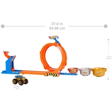Автотрек HOT WHEELS Monster Trucks Петлі та трюки (JBX64)