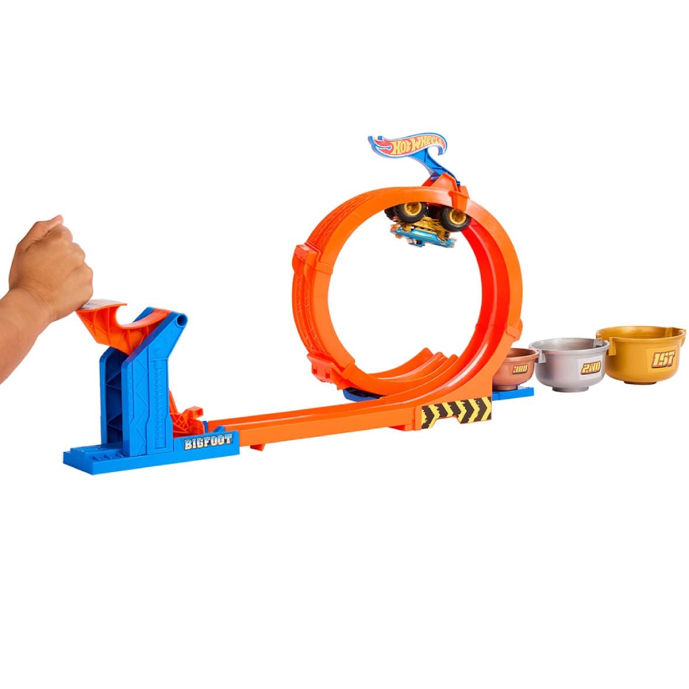 Автотрек HOT WHEELS Monster Trucks Петлі та трюки (JBX64) Вік від 4 років