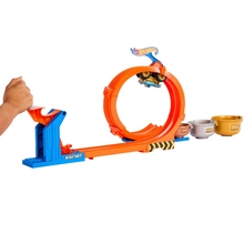 Автотрек HOT WHEELS Monster Trucks Петлі та трюки (JBX64)