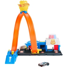 Автотрек HOT WHEELS City Суперполіцейський відділок (JBM71)